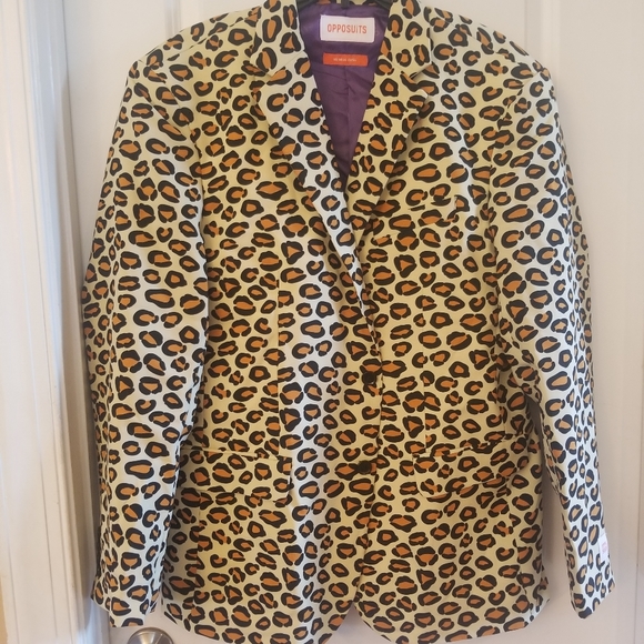OppoSuits Men S the Jag Animal Suit  Size 44 - Picture 9 of 14